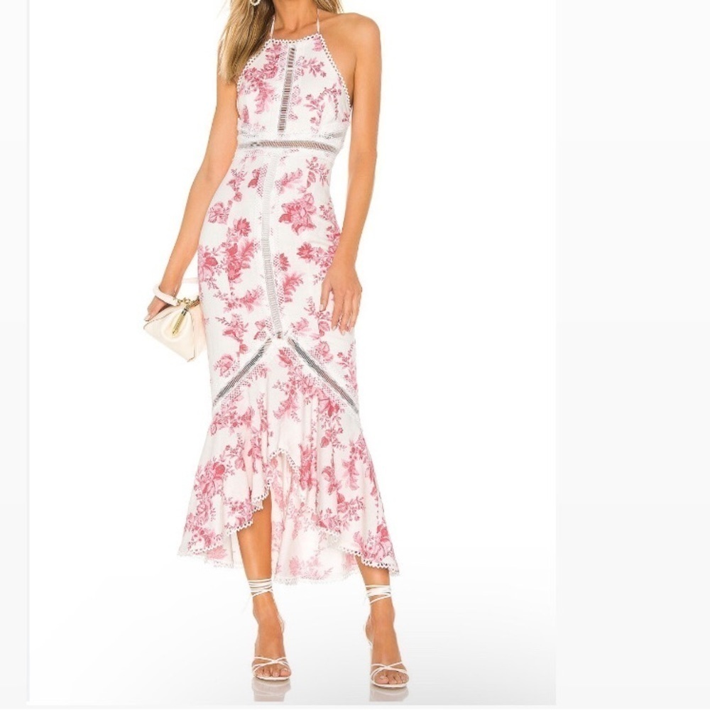 NBD Penelope Floral Maxi Dress size S